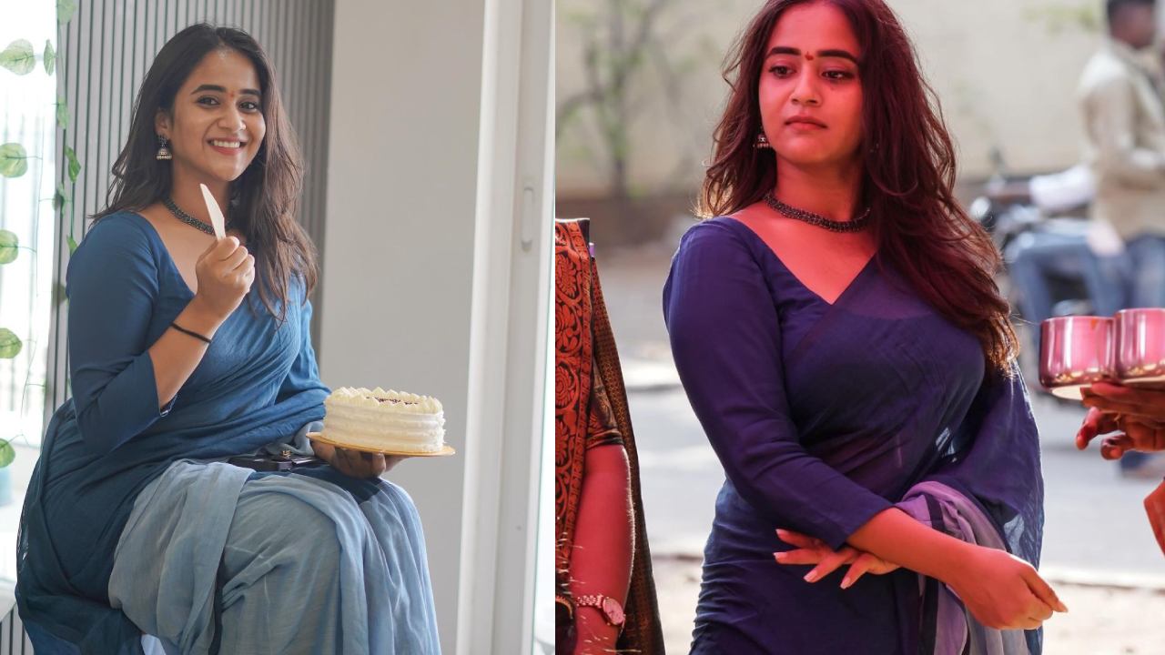 Deepthi Sunaina : కొత్త కార్ కొన్న సెలబ్రేషన్స్‌లో.. చీరలో దీప్తి సునైనా క్యూట్ పోజులు..