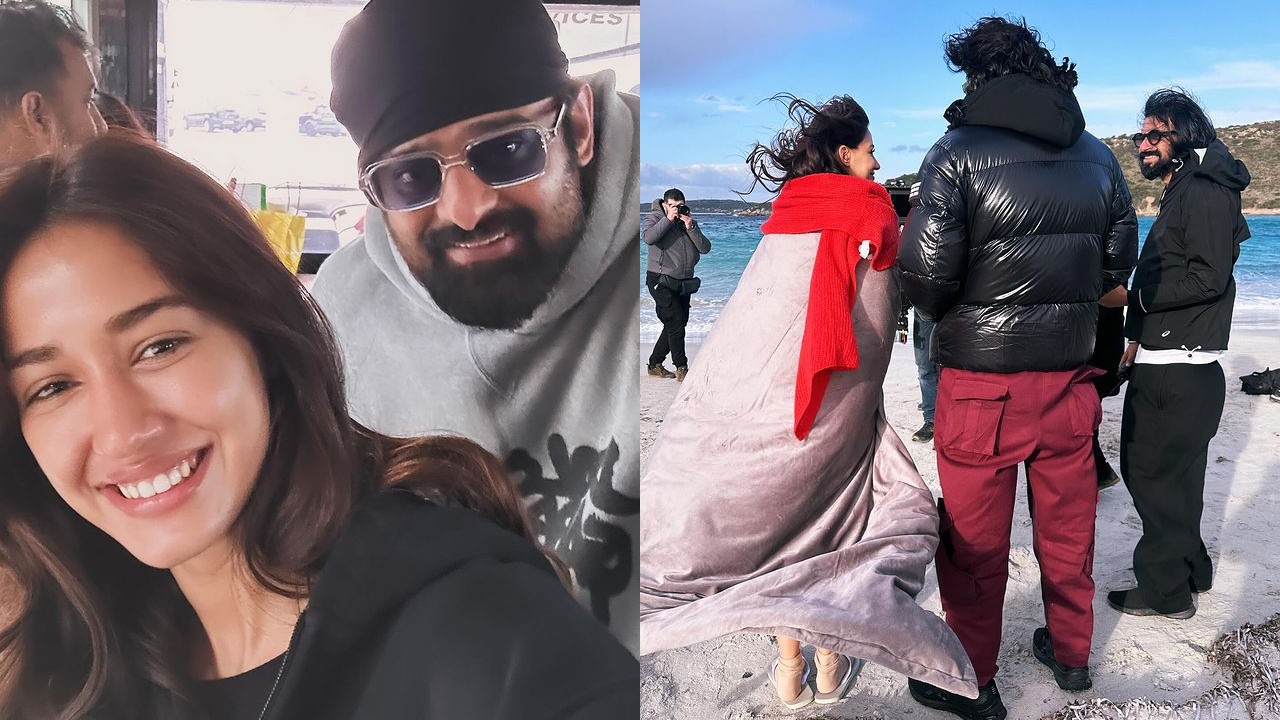 Kalki 2898 AD : కల్కి సెట్స్లోని ఫోటోలు షేర్ చేసిన దిశా పటాని.. ప్రభాస్తో సెల్ఫీ వైరల్.. Kalki 2898 AD : కల్కి సెట్స్లోని ఫోటోలు షేర్ చేసిన దిశా పటాని.. ప్రభాస్తో సెల్ఫీ వైరల్..
