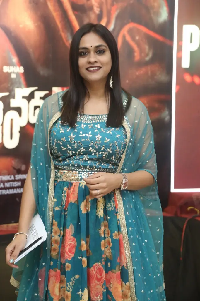 Geetha Bhagat Cute Looks in Prasanna Vadanam Trailer Launch Event