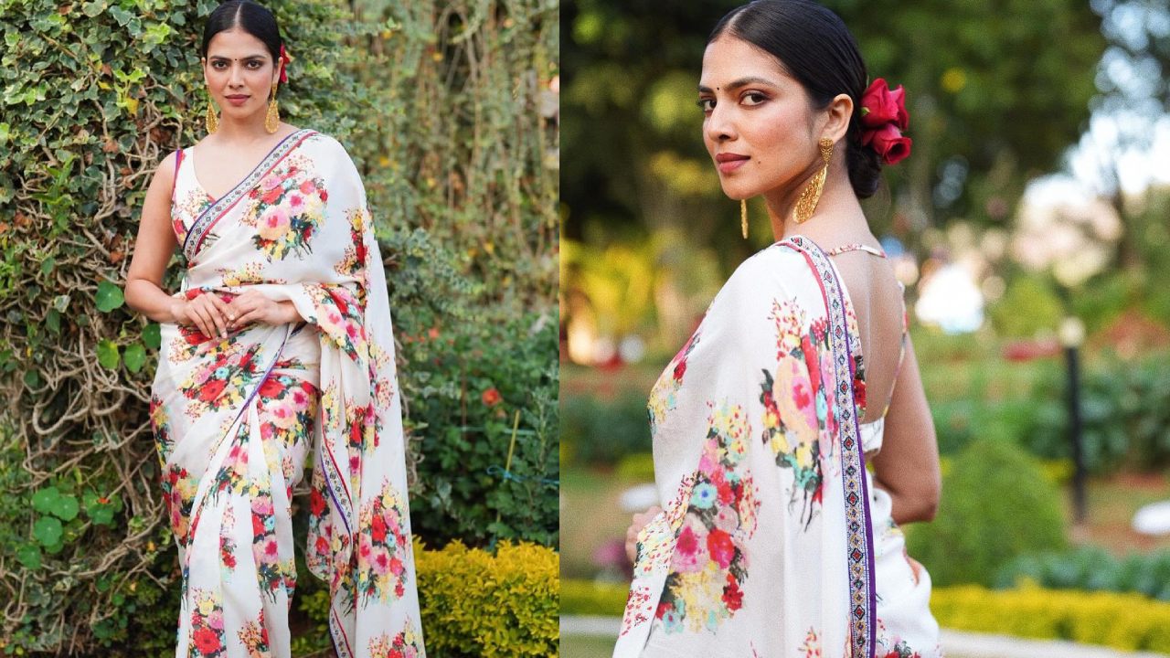 Malavika Mohanan : చీరకట్టులో చిలిపి చూపులతో మాళవిక మోహనన్..