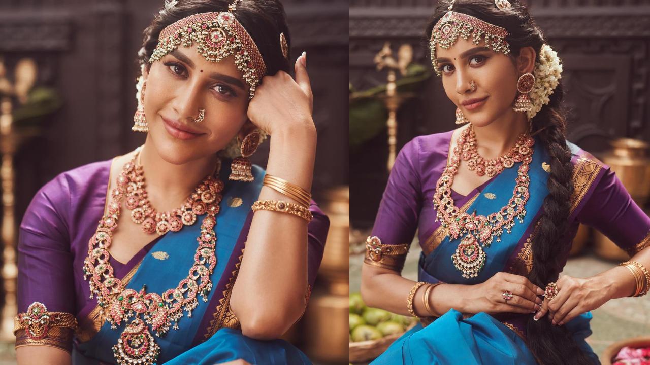 Nabha Natesh : సాంప్రదాయంగా నభా నటేష్.. ఉగాది స్పెషల్ ఫొటోషూట్..
