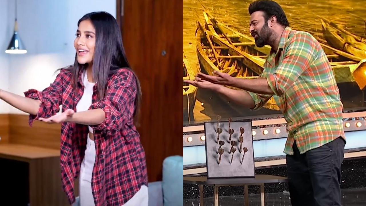Nabha Natesh : ప్రభాస్ వాయిస్తో డబ్స్మాష్ చేసిన నభా నటేష్.. వీడియో వైరల్.. Nabha Natesh : ప్రభాస్ వాయిస్తో డబ్స్మాష్ చేసిన నభా నటేష్.. వీడియో వైరల్..