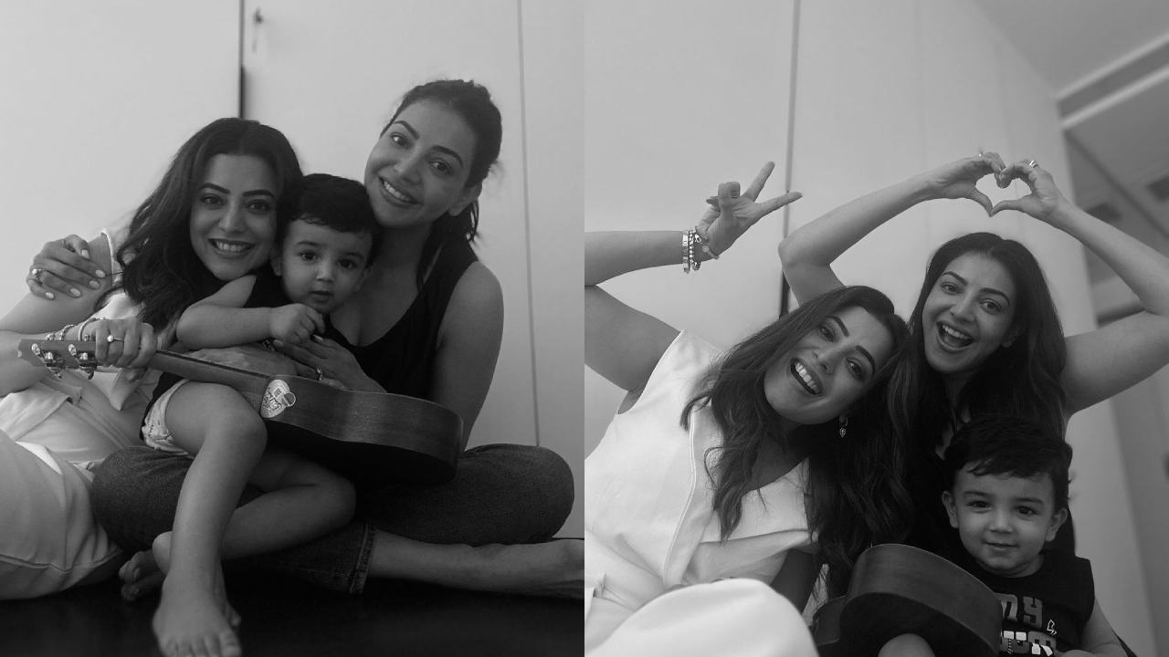 Kajal Aggarwal : అక్క కాజల్ అగర్వాల్‌తో నిషా అగర్వాల్ క్యూట్ ఫొటోలు..