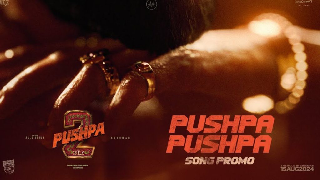 PUSHPA PUSHPA Song Promo From Allu Arjun Rashmika Mandanna Pushpa 2