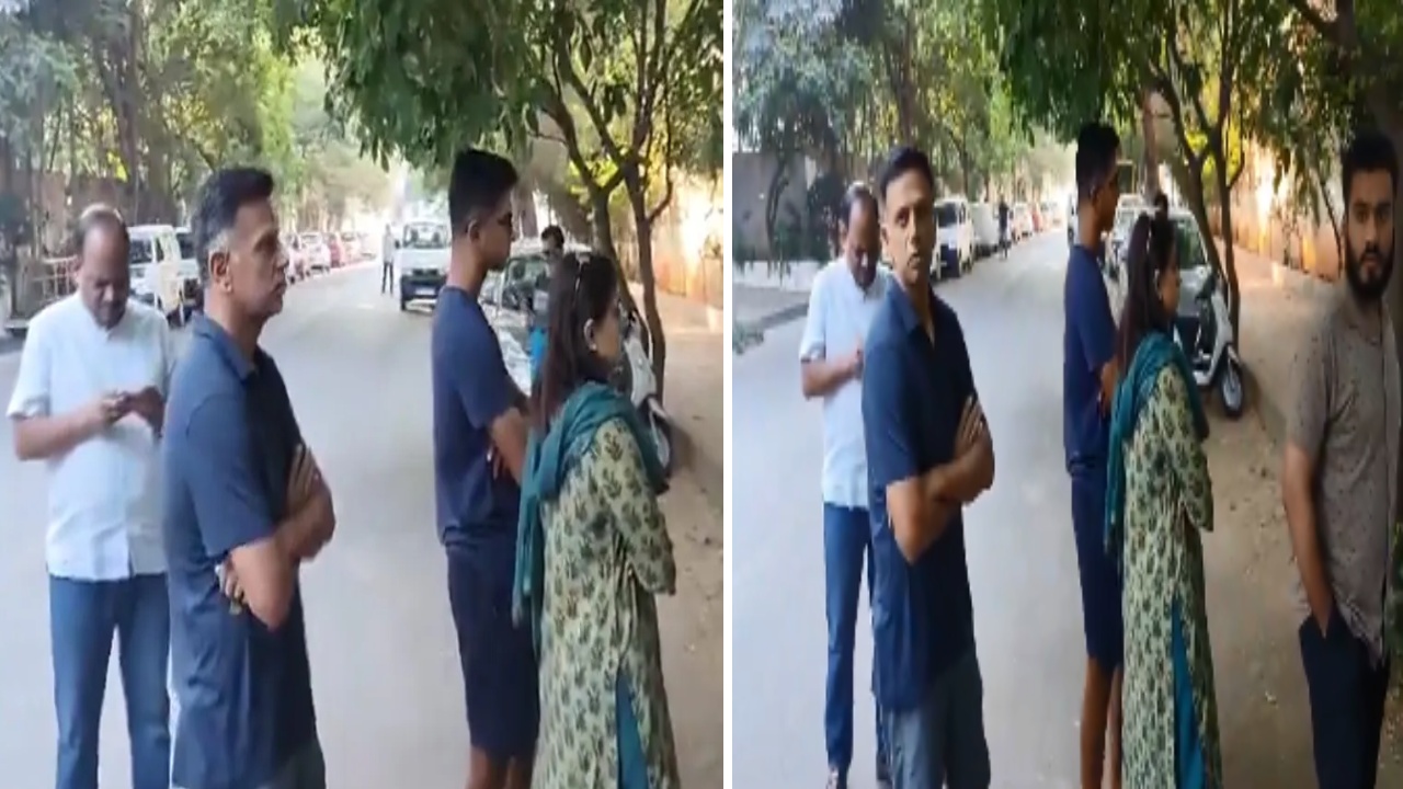 Rahul Dravid : ప్రజల హృదయాలను గెలుచుకున్న రాహుల్ ద్రవిడ్.. ఓటు వేసేందుకు సామ్యానుడిలా క్యూలో నిలబడి.. Rahul Dravid : ప్రజల హృదయాలను గెలుచుకున్న రాహుల్ ద్రవిడ్.. ఓటు వేసేందుకు సామ్యానుడిలా క్యూలో నిలబడి..