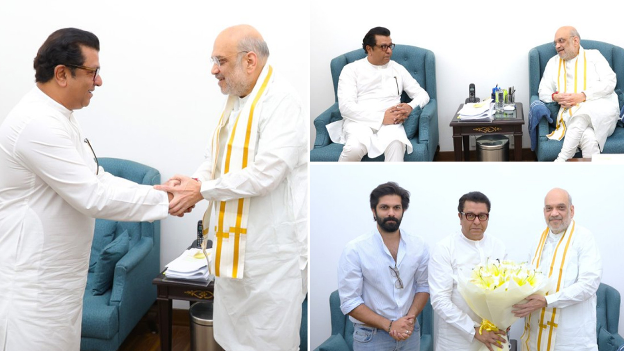 సీఎం చెప్పారు.. అందుకే అమిత్ షాను కలిశాను: రాజ్ ఠాక్రే సీఎం చెప్పారు.. అందుకే అమిత్ షాను కలిశాను: రాజ్ ఠాక్రే