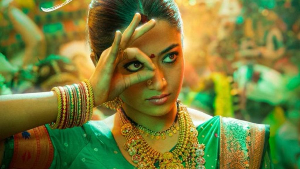 Rashmika Mandanna first loook release from Allu Arjun Pushpa 2