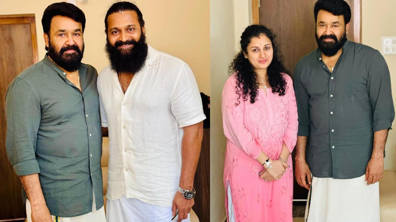 Rishab Shetty : మలయాళ స్టార్ హీరో మోహన్లాల్ను కలిసిన రిషబ్శెట్టి.. ‘కాంతార 2’లో నటించేది ఆయనేనా! Rishab Shetty : మలయాళ స్టార్ హీరో మోహన్లాల్ను కలిసిన రిషబ్శెట్టి.. ‘కాంతార 2’లో నటించేది ఆయనేనా!