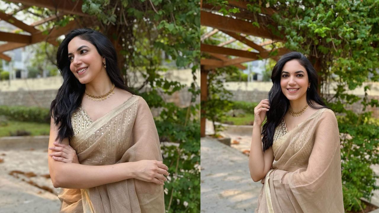 Ritu Varma : చీరకట్టులో క్యూట్ గా రీతూ వర్మ..