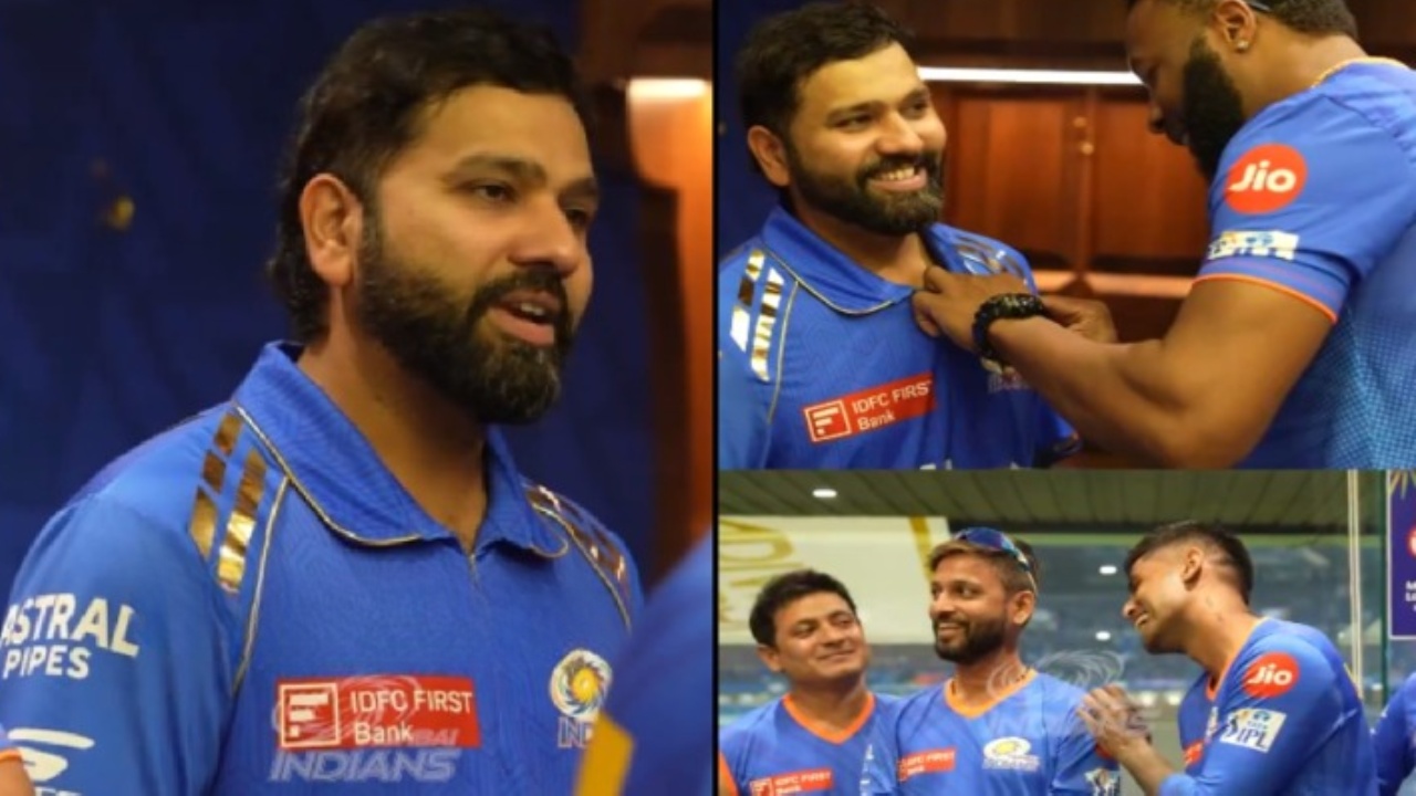 Rohit Sharma : డ్రెస్సింగ్ రూమ్లో రోహిత్ శర్మ స్పీచ్.. హార్దిక్కు కావాల్సింది అదే.. Rohit Sharma : డ్రెస్సింగ్ రూమ్లో రోహిత్ శర్మ స్పీచ్.. హార్దిక్కు కావాల్సింది అదే..