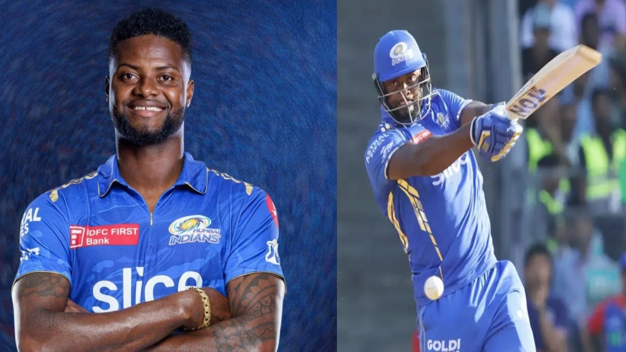 Romario Shepherd : ఆఖరి ఓవర్లో పెను విధ్వంసం పై షెఫర్డ్.. ప్రతీ బంతిని.. Romario Shepherd : ఆఖరి ఓవర్లో పెను విధ్వంసం పై షెఫర్డ్.. ప్రతీ బంతిని..