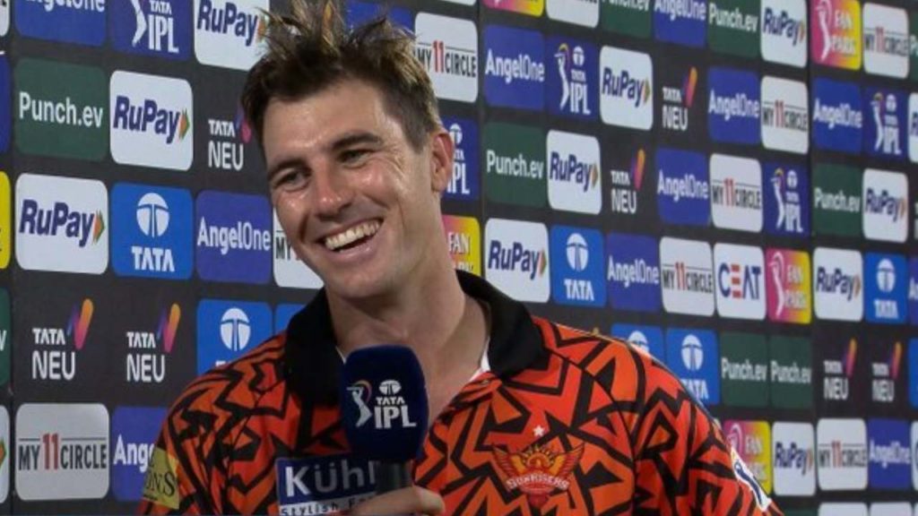 SRH captain Pat Cummins
