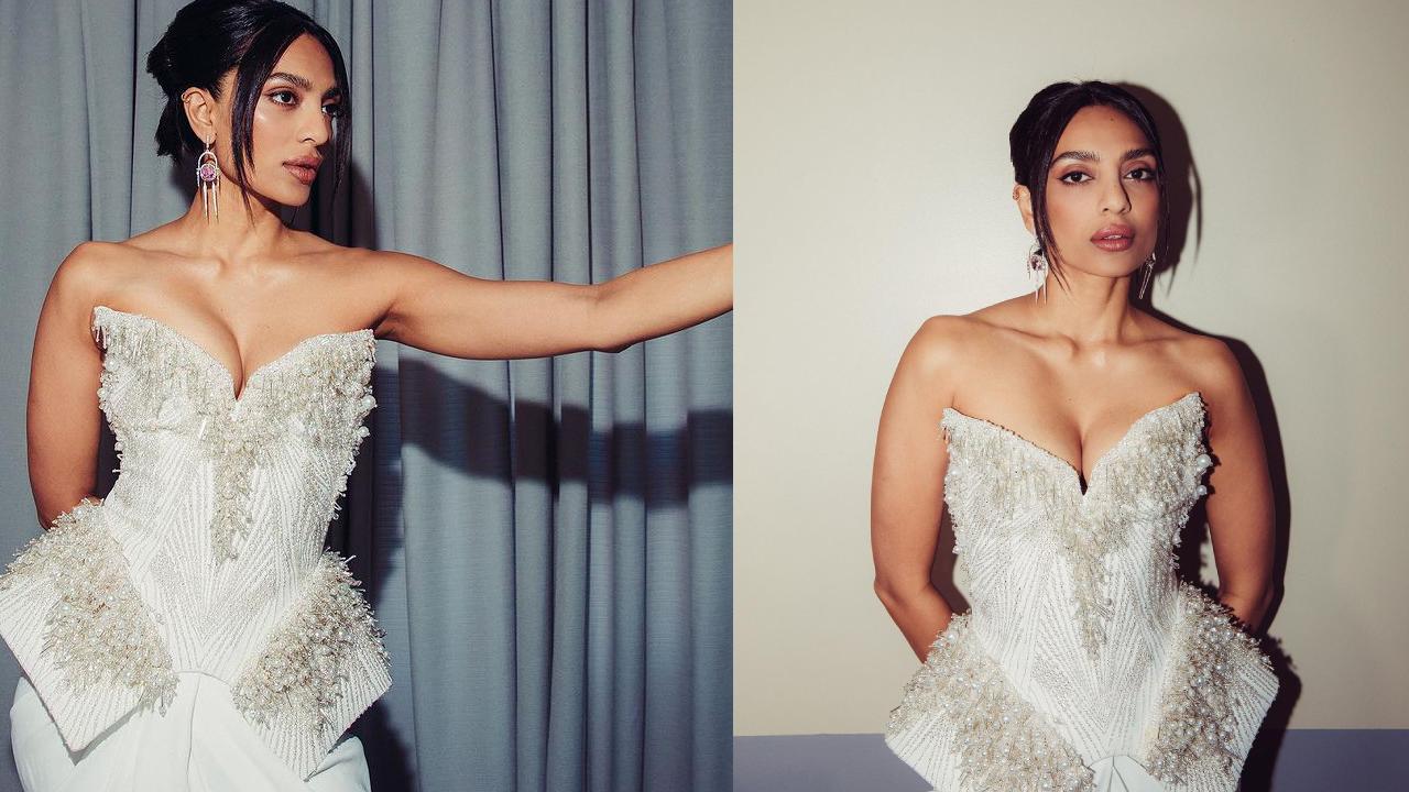 Sobhita Dhulipala : మోడ్రన్ వైట్ డ్రెస్‌లో శోభిత సోయగాలు..