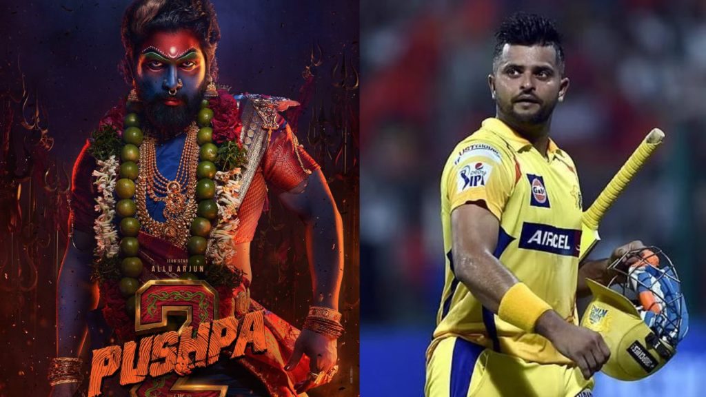 Suresh Raina instagram story on Allu Arjun Pushpa 2