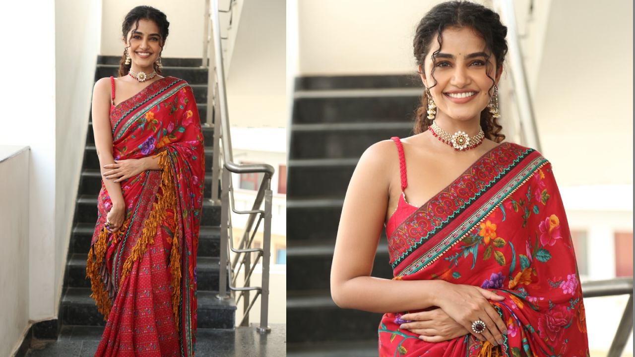 Anupama Parameswaran : చీర అందాలతో ఆకట్టుకుంటున్న టిల్లుగాడి లిల్లీ..
