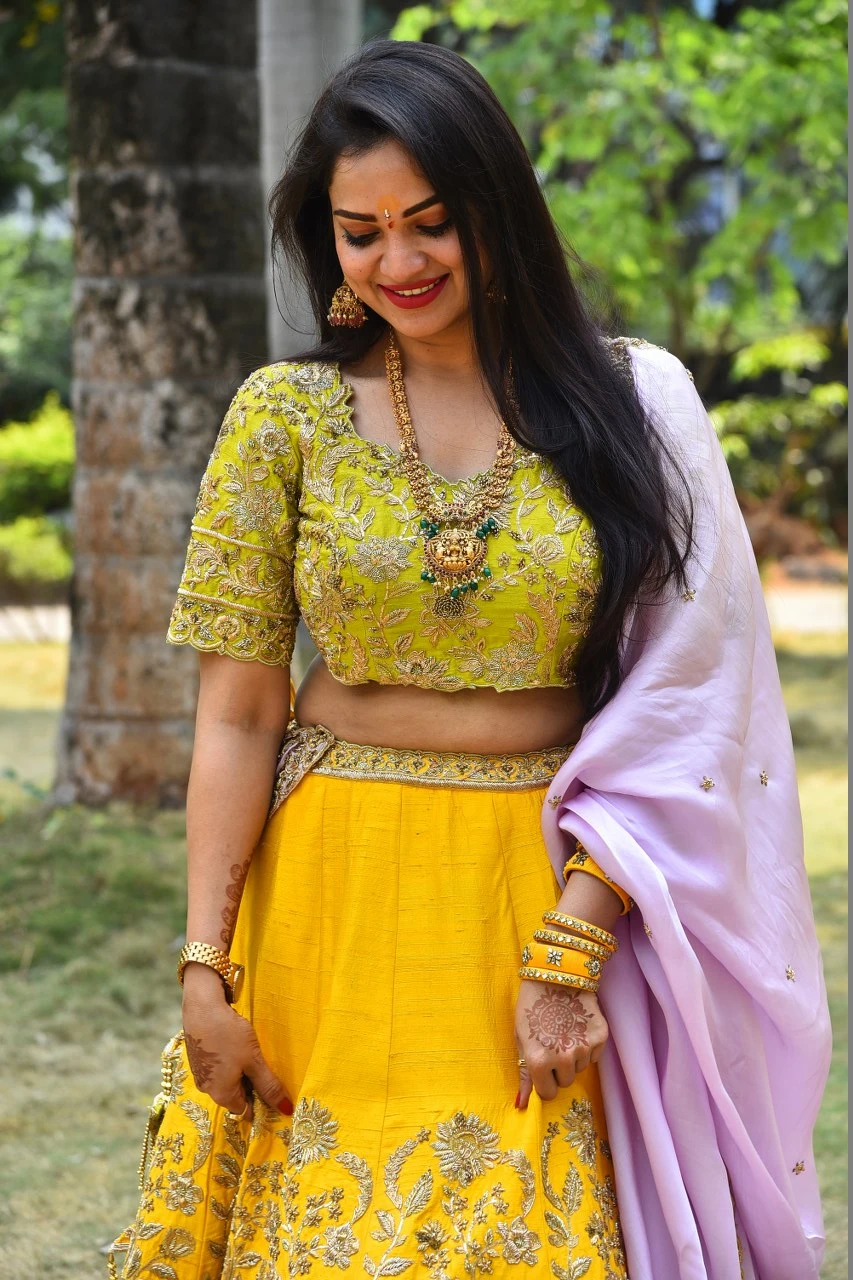 Tollywood Actress Ashwini Sree Photos at Miss Janaki Movie Opening