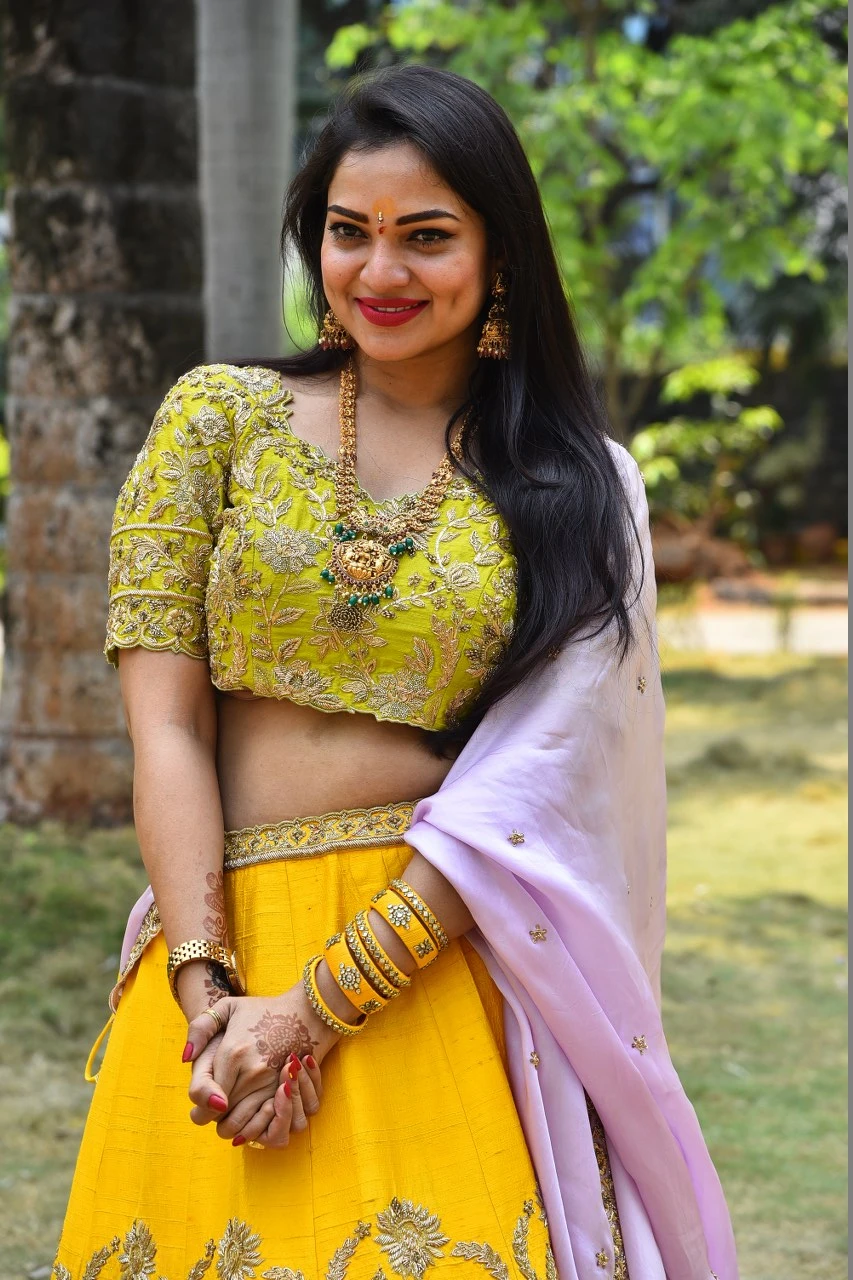 Tollywood Actress Ashwini Sree Photos at Miss Janaki Movie Opening