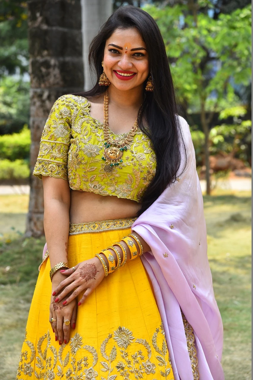 Tollywood Actress Ashwini Sree Photos at Miss Janaki Movie Opening