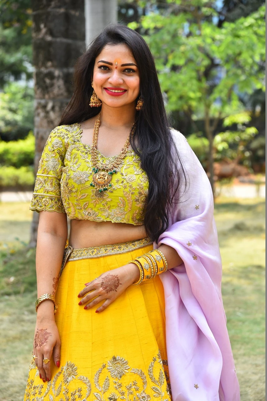 Tollywood Actress Ashwini Sree Photos at Miss Janaki Movie Opening