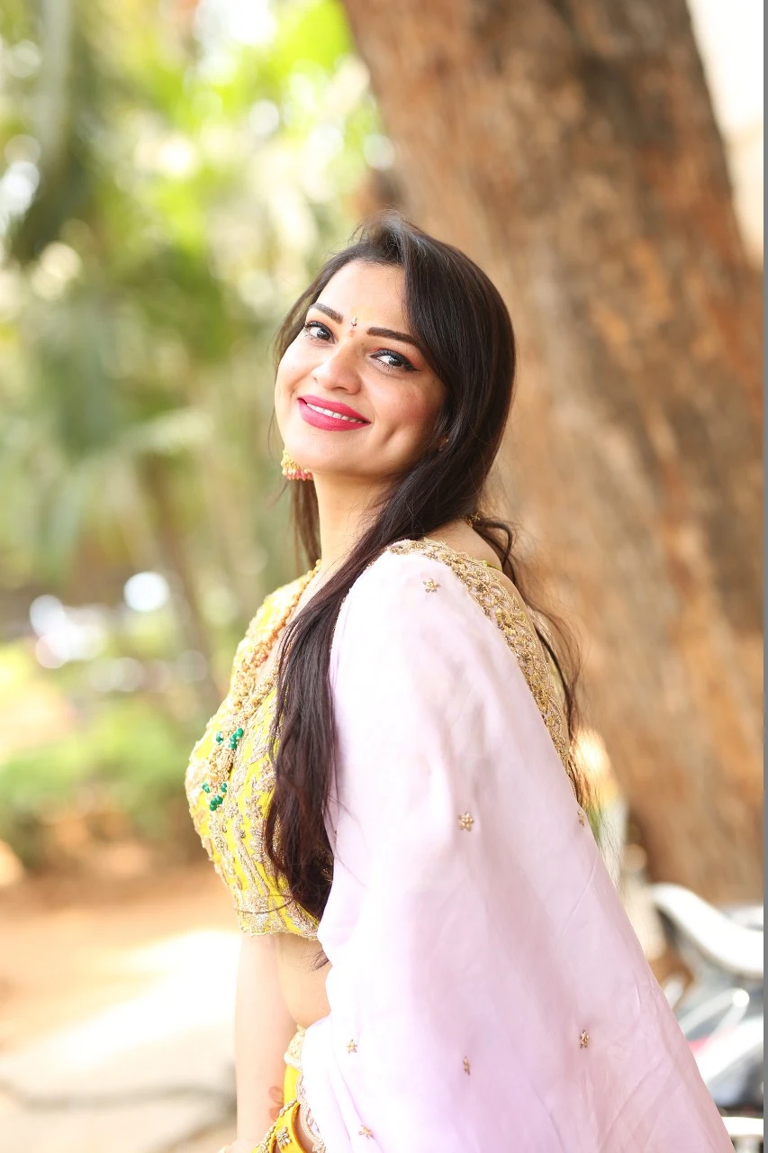 Tollywood Actress Ashwini Sree Photos at Miss Janaki Movie Opening