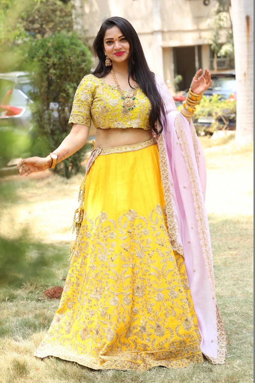 Tollywood Actress Ashwini Sree Photos at Miss Janaki Movie Opening