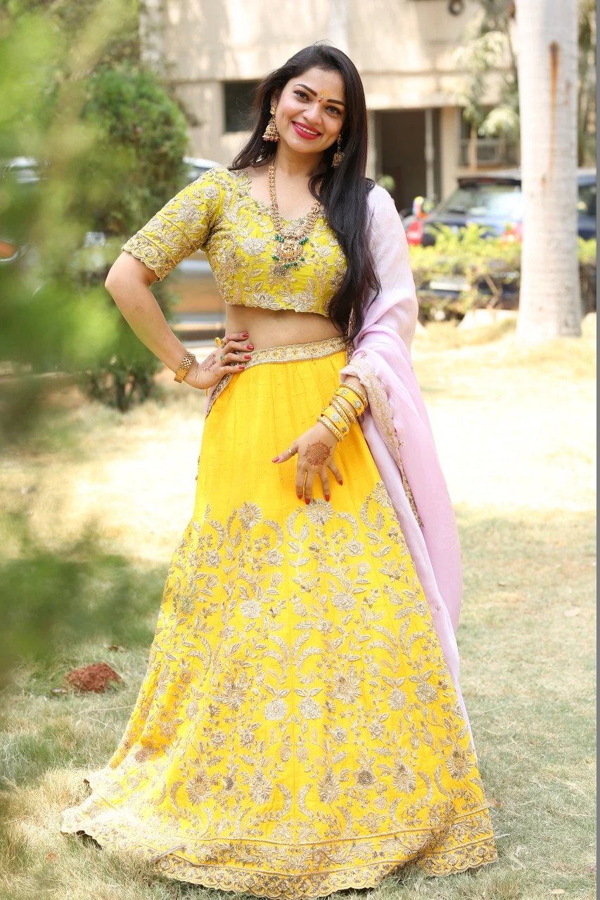 Tollywood Actress Ashwini Sree Photos at Miss Janaki Movie Opening
