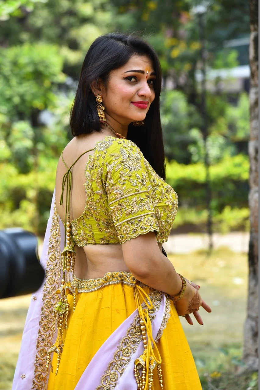 Tollywood Actress Ashwini Sree Photos at Miss Janaki Movie Opening
