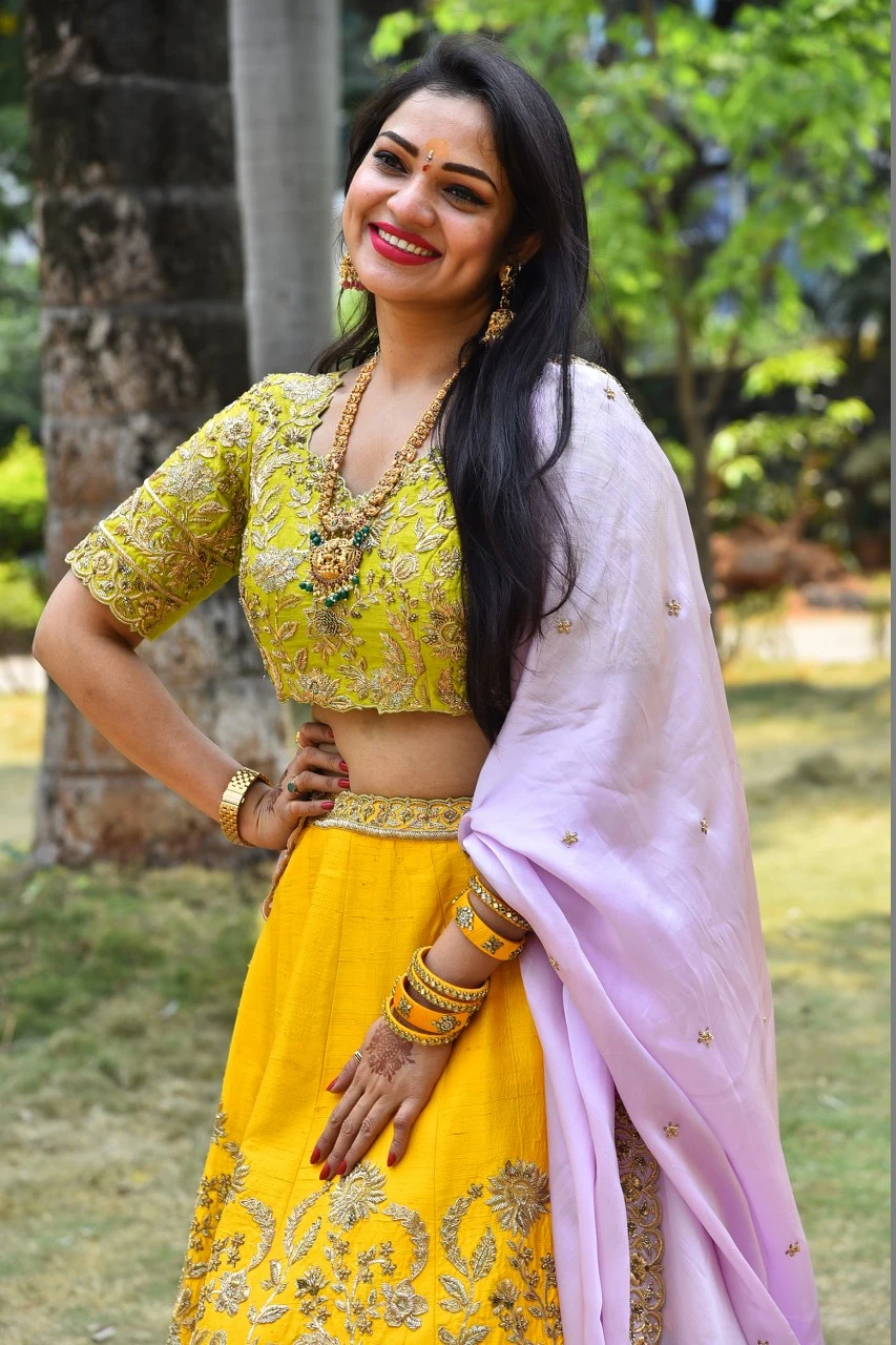 Tollywood Actress Ashwini Sree Photos at Miss Janaki Movie Opening