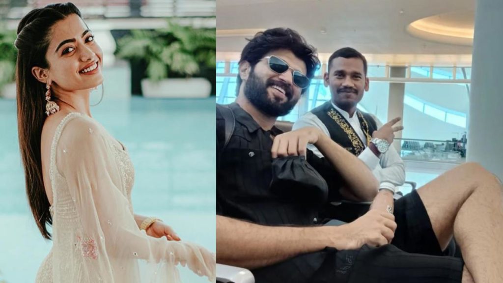 Vijay Deverakonda enjoying vacation with rashmika at dubai