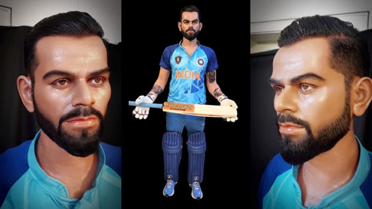 Virat Kohli : విరాట్ కోహ్లికి అరుదైన గౌరవం.. జైపూర్ వ్యాక్స్ మ్యూజియంలో మైనపు విగ్రహాం Virat Kohli : విరాట్ కోహ్లికి అరుదైన గౌరవం.. జైపూర్ వ్యాక్స్ మ్యూజియంలో మైనపు విగ్రహాం
