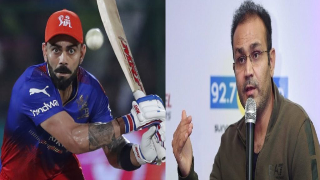 Virender Sehwag sensational comments on Virat Kohli Strike Rate vs RR Match
