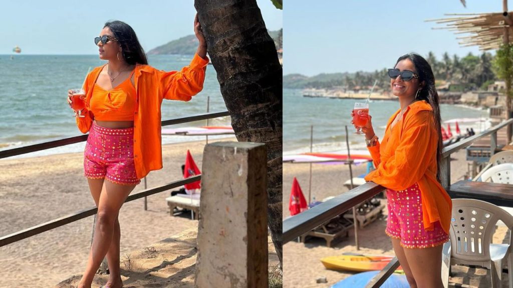 Vithika Sheru Enjoying in Goa Beach