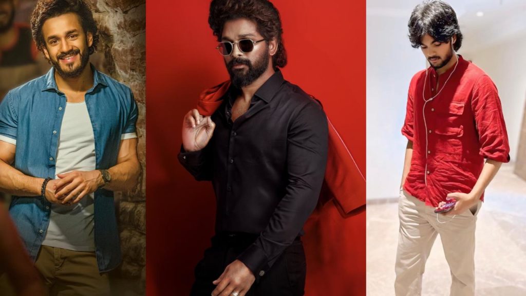 Allu Arjun Akhil Akkineni Akira Nandan Birthdays Celebrating Today