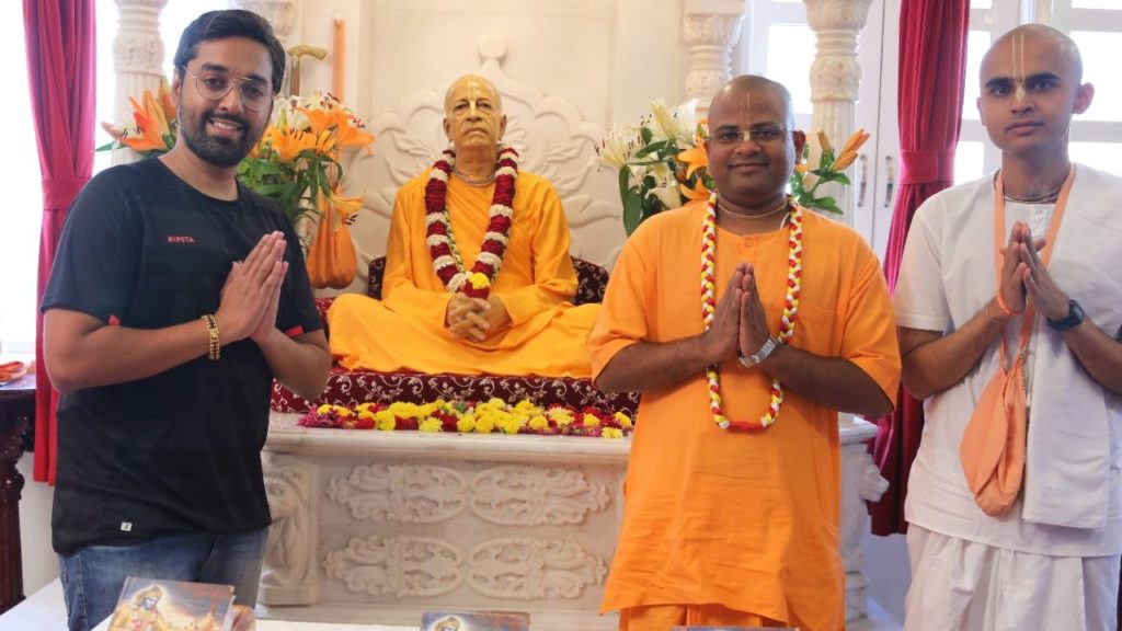 ISKCON Planning a Movie for Promote Bhagavad Gita with Telugu Director Santhosh Jagarlapudi 