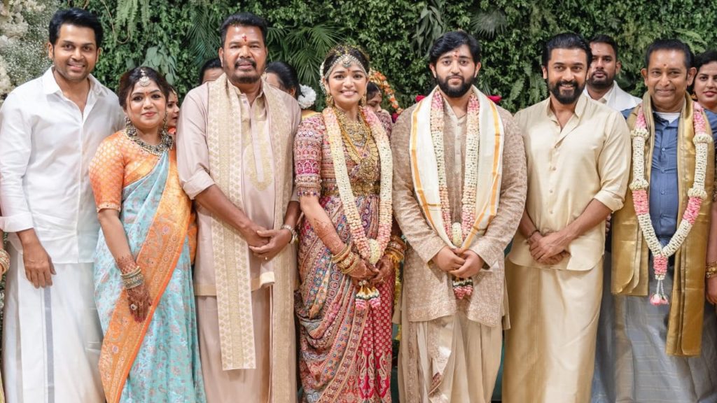 Director Shankar Daughter Aishwarya Shankar Marriage happened with Tarun Karthikeyan Photos goes Viral 