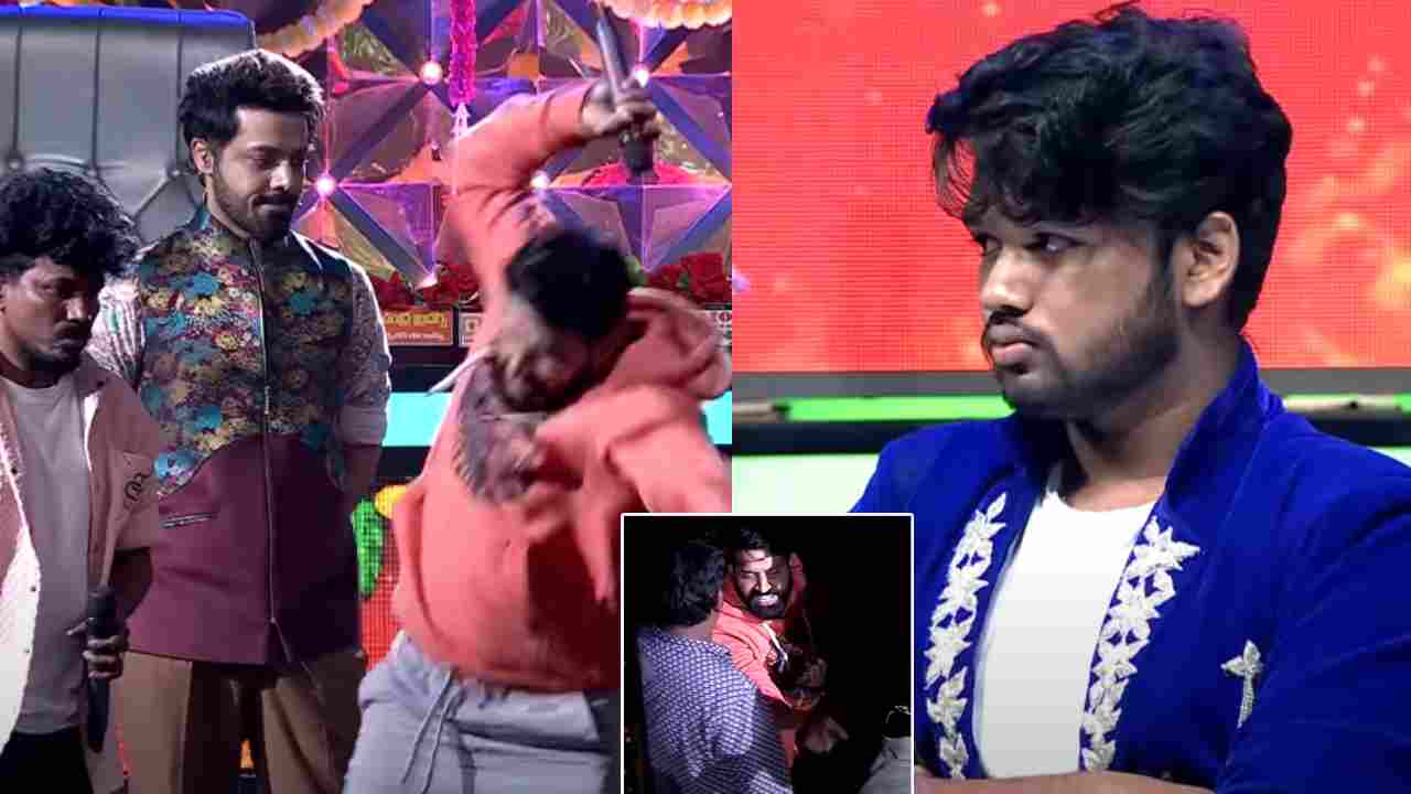 Jani Master : కంటెస్టెంట్స్ చేసిన పనికి ‘ఢీ’ షోలో మైక్ విసిరేసి, అరిచి వెళ్లిపోయిన జానీ మాస్టర్.. వైరల్ అవుతున్న వీడియో.. Jani Master : కంటెస్టెంట్స్ చేసిన పనికి ‘ఢీ’ షోలో మైక్ విసిరేసి, అరిచి వెళ్లిపోయిన జానీ మాస్టర్.. వైరల్ అవుతున్న వీడియో..