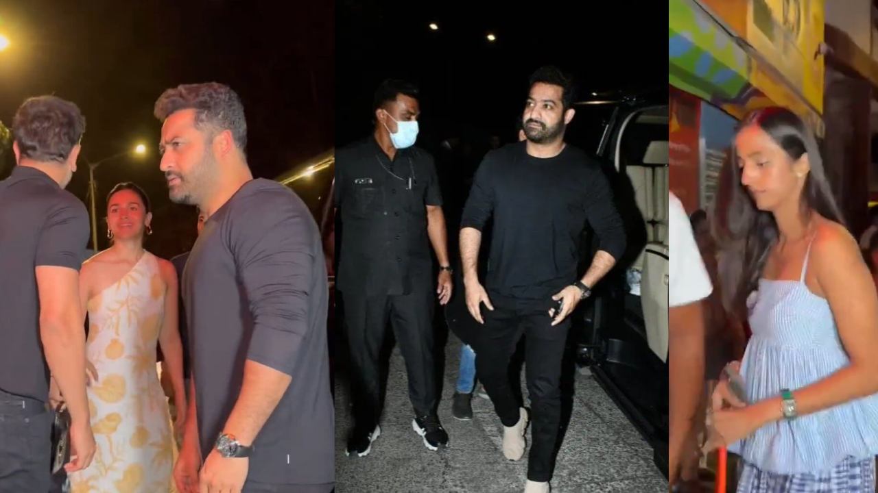 Jr NTR : అప్పుడే బాలీవుడ్ కల్చర్కి అలవాటు పడ్డ ఎన్టీఆర్.. భార్యతో కలిసి బాలీవుడ్ పార్టీలకు.. వీడియోలు వైరల్.. Jr NTR : అప్పుడే బాలీవుడ్ కల్చర్కి అలవాటు పడ్డ ఎన్టీఆర్.. భార్యతో కలిసి బాలీవుడ్ పార్టీలకు.. వీడియోలు వైరల్..