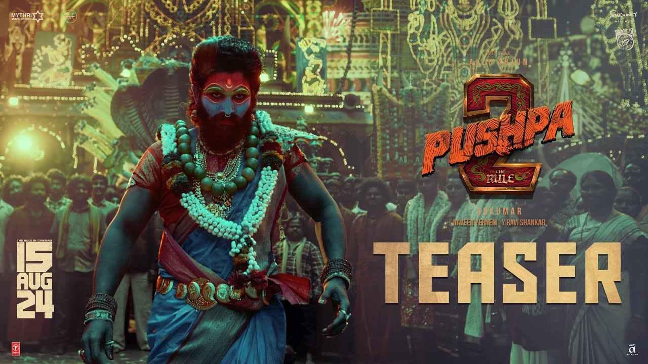 Pushpa2 The Rule Teaser : ‘పుష్ప – ది రూల్’ టీజర్ వచ్చేసింది.. జాతరలో అల్లు అర్జున్ అమ్మవారి రూపం.. తగ్గేదేలే.. Pushpa2 The Rule Teaser : ‘పుష్ప – ది రూల్’ టీజర్ వచ్చేసింది.. జాతరలో అల్లు అర్జున్ అమ్మవారి రూపం.. తగ్గేదేలే..