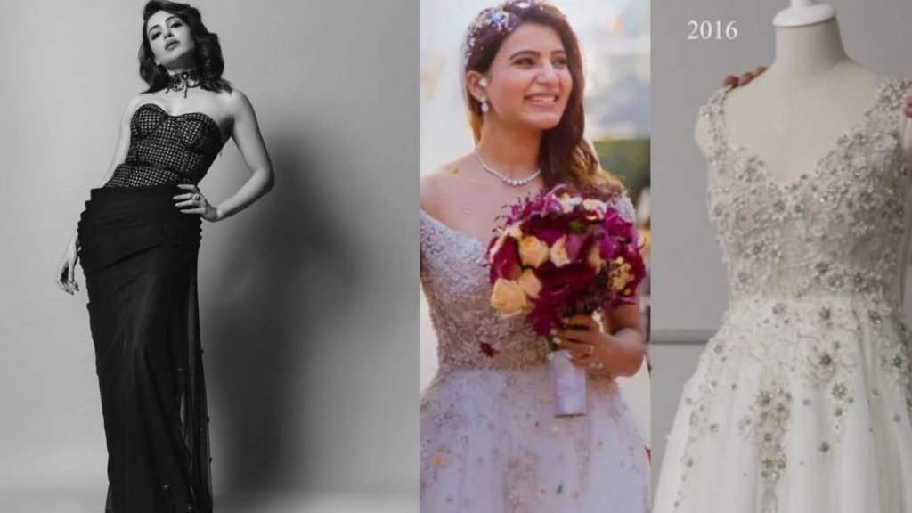 Samantha Remodeling her Wedding Gown Photos and Video goes Viral