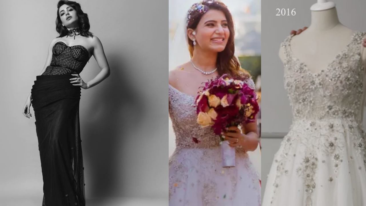 Samantha : పెళ్లి గౌనుని ఇన్నాళ్లు భద్రంగా దాచుకొని.. కొత్త జ్ఞాపకం అంటూ.. రీ మోడల్ చేయించిన సమంత.. Samantha : పెళ్లి గౌనుని ఇన్నాళ్లు భద్రంగా దాచుకొని.. కొత్త జ్ఞాపకం అంటూ.. రీ మోడల్ చేయించిన సమంత..