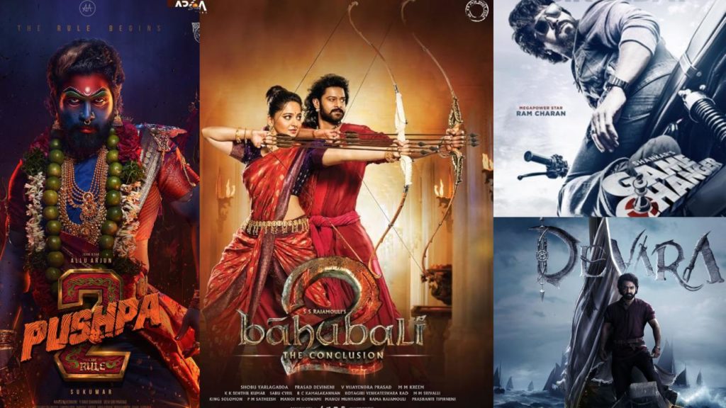 Tollywood Movies which Having Top 10 Bollywood Theatrical Rights Full List Here
