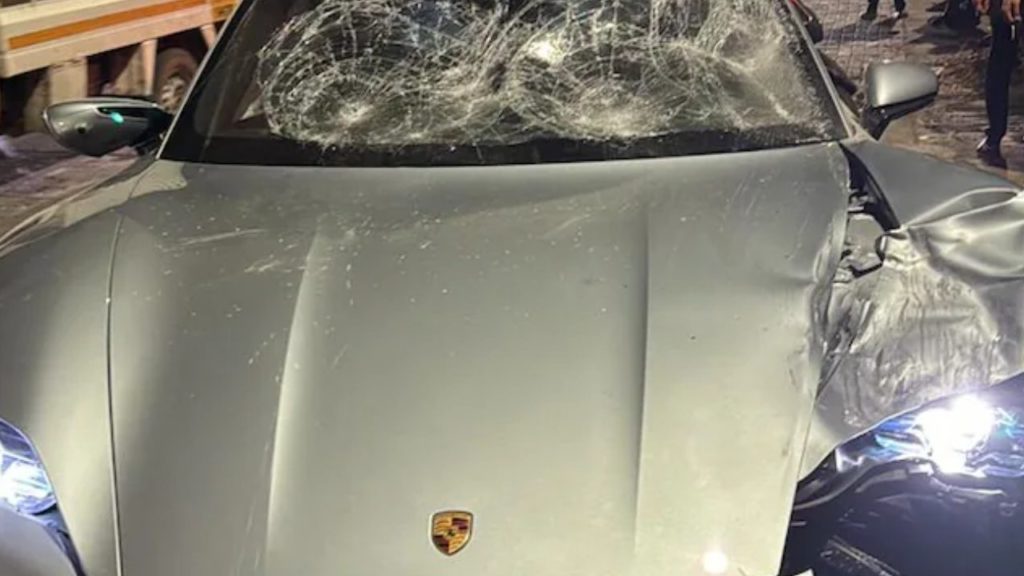 17-Year-Old Crashes Speeding Porsche Into Bike In Pune