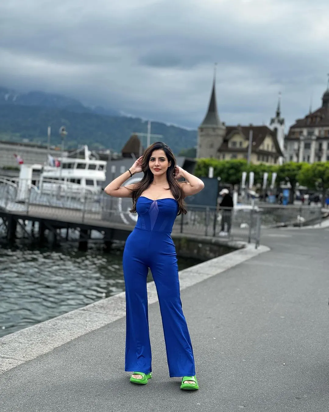Aashu Reddy Amazing Looks from Switzerland