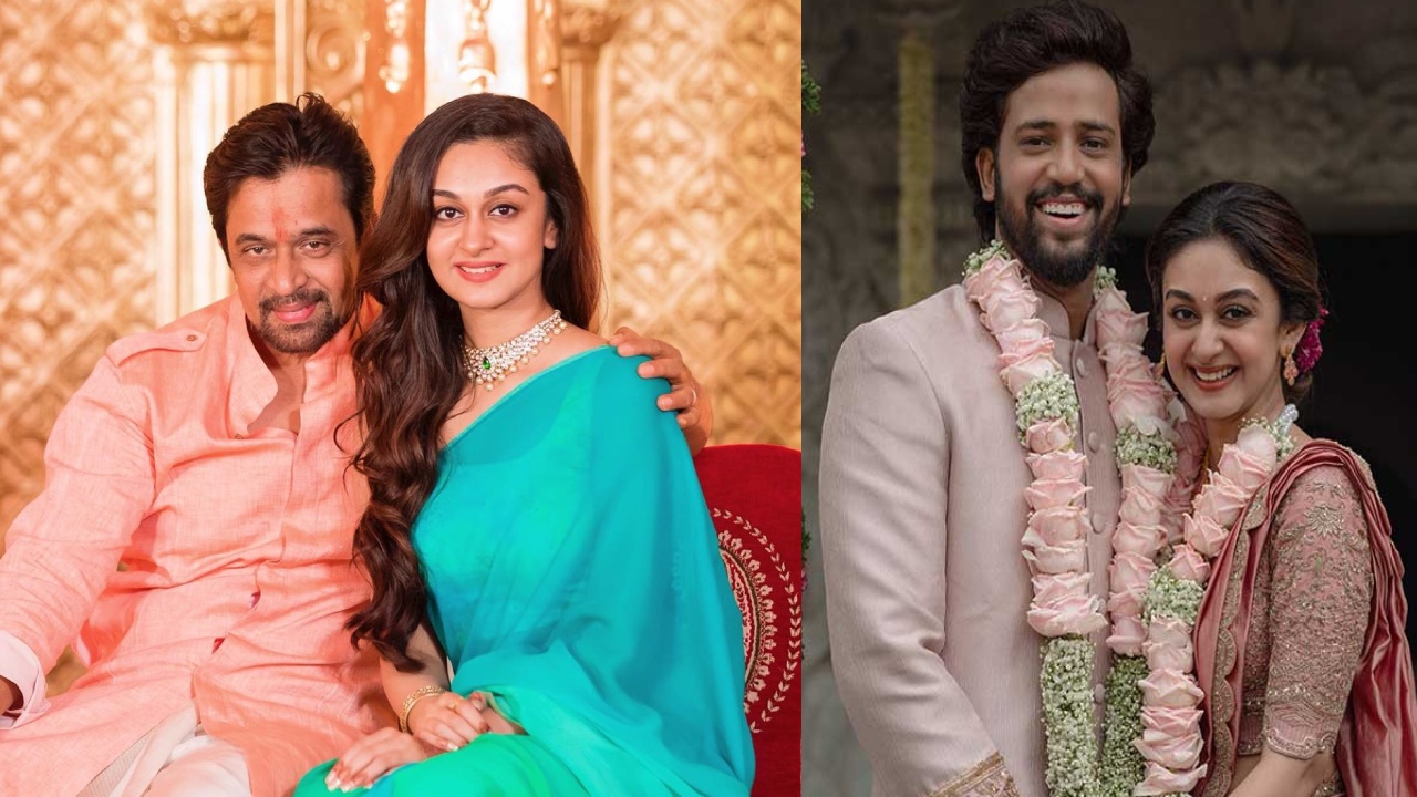 Actor Arjun daughter : హీరోయిన్ పెళ్లికి ముహూర్తం ఫిక్స్..! ఆలయంలో పెళ్లి.. Actor Arjun daughter : హీరోయిన్ పెళ్లికి ముహూర్తం ఫిక్స్..! ఆలయంలో పెళ్లి..