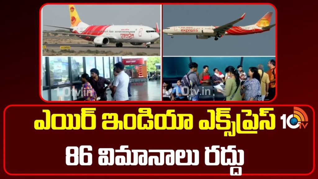 Air India Express cancels 86 flights