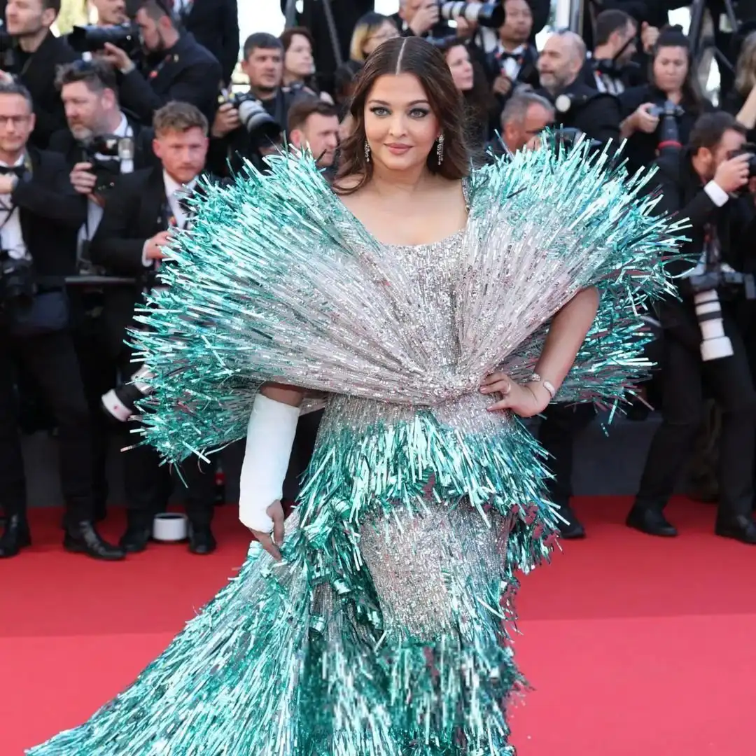 Aishwarya Rai Bachchan Participated in Cannes Film Festival 2024 with Hand Injury