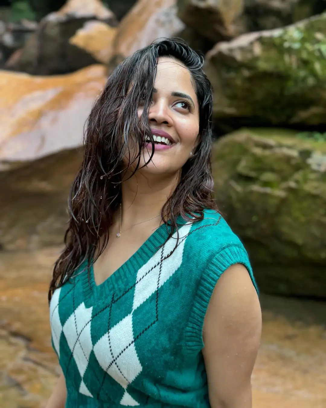 Anasuya Bharadwaj Enjoying Vacation with Family