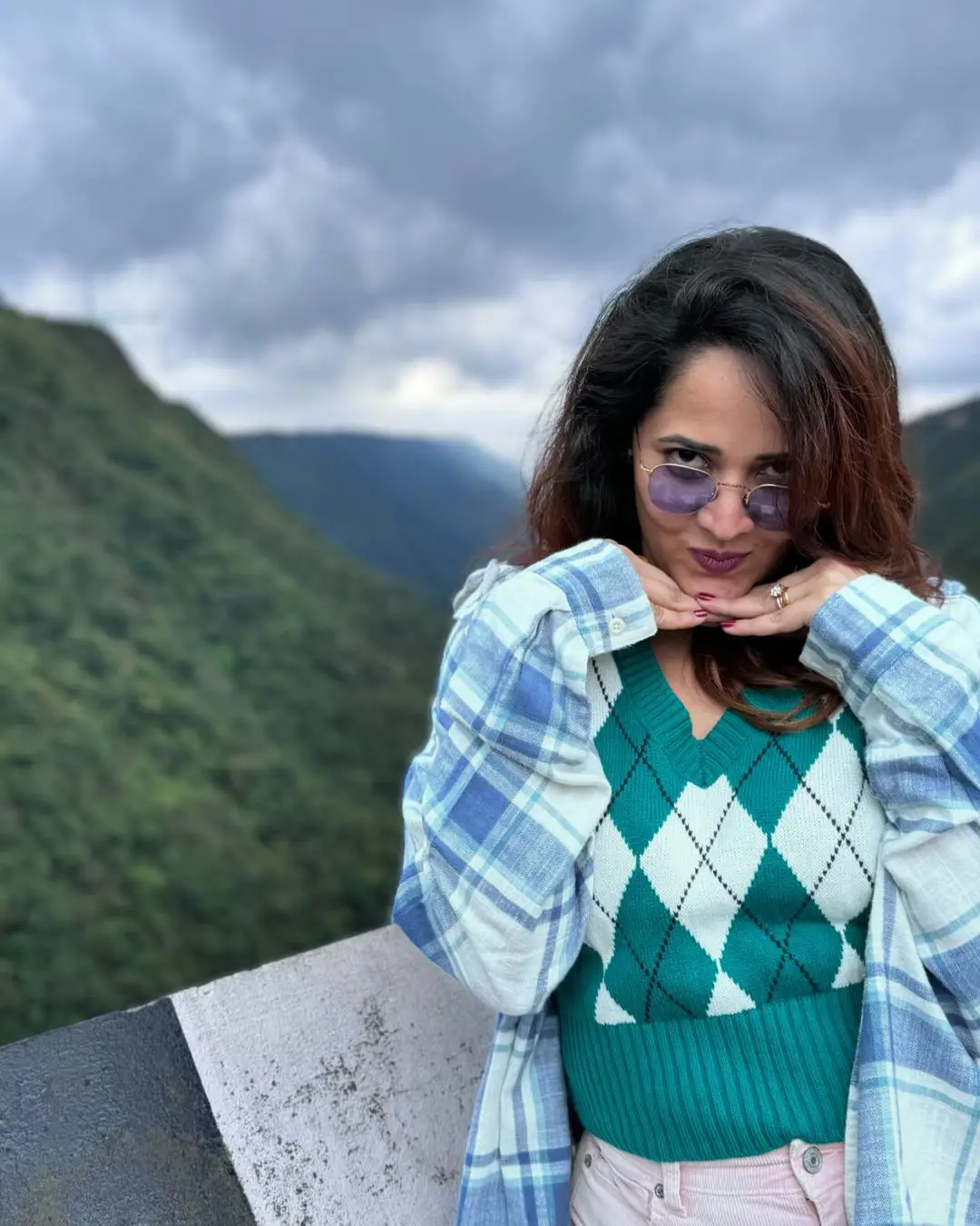 Anasuya Bharadwaj Enjoying Vacation with Family