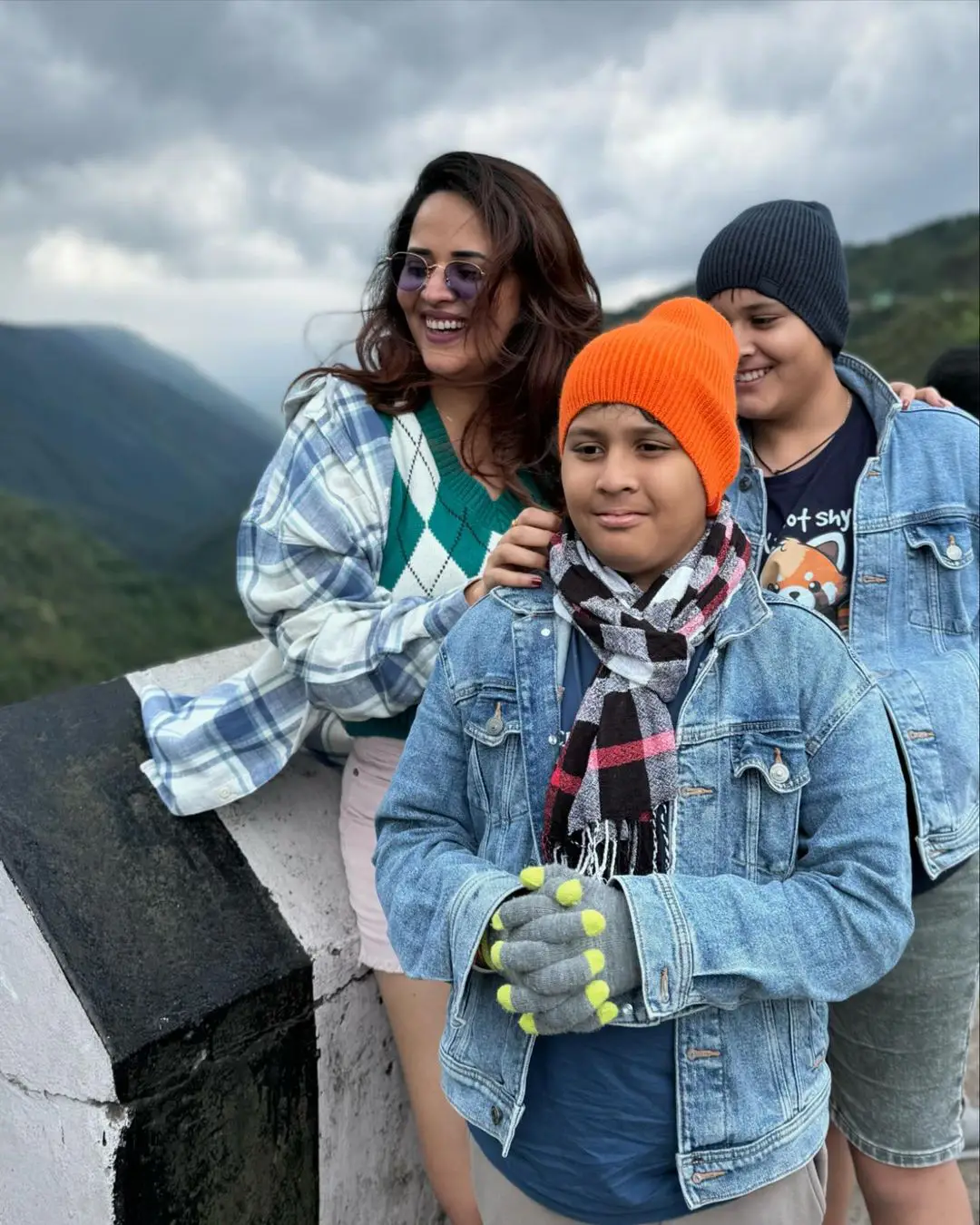 Anasuya Bharadwaj Enjoying Vacation with Family