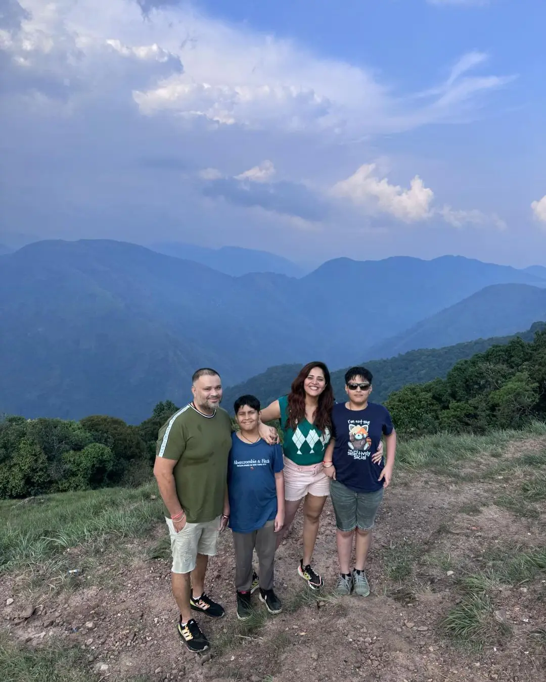 Anasuya Bharadwaj Enjoying Vacation with Family